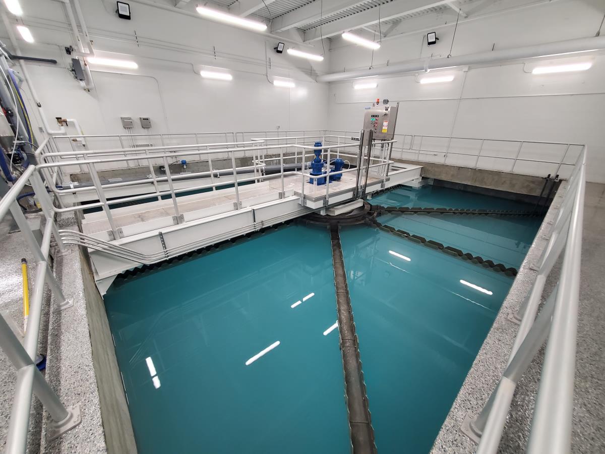 Inside the Water Treatment Plant