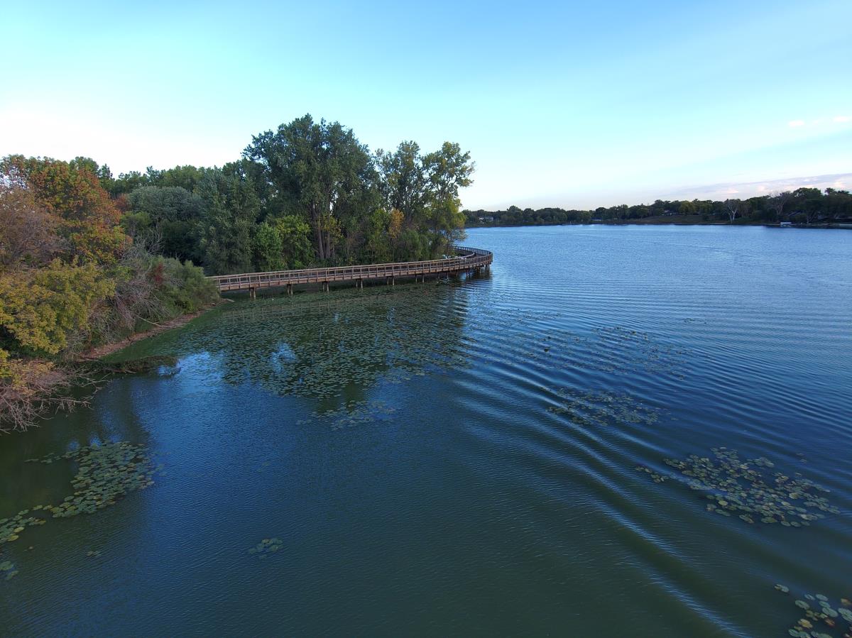 Crystal Lake from Above